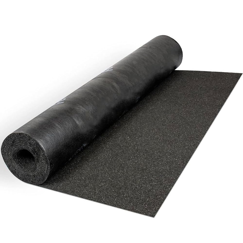 Black Polyester Shed Roofing Felt 32.8 x 3.2 ft (10m x 1m) - Heavy Duty Weatherproof Roof Felt Roll for Summerhouses, Sheds, Kennels, 15 Year Life Expectancy, Premium Roof Covering