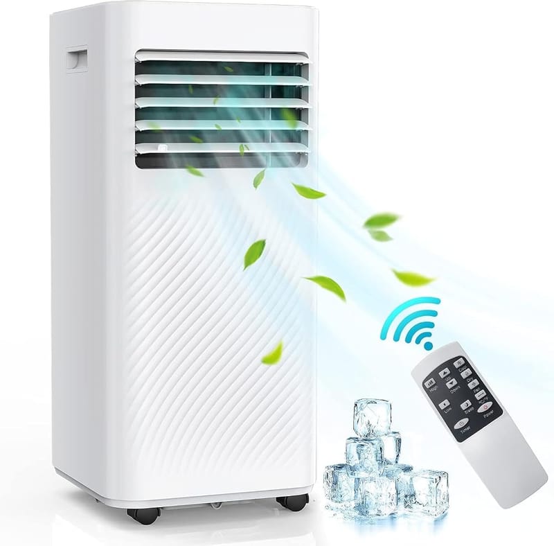 AirOrig Portable Air Conditioner 7000 BTU, 4-in-1 Cooling, Ventilation, Dehumidifying and Sleep Mode