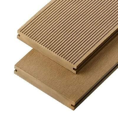 Cladco Composite Decking Board, Teak (Solid), 150 x 25 x 2400mm