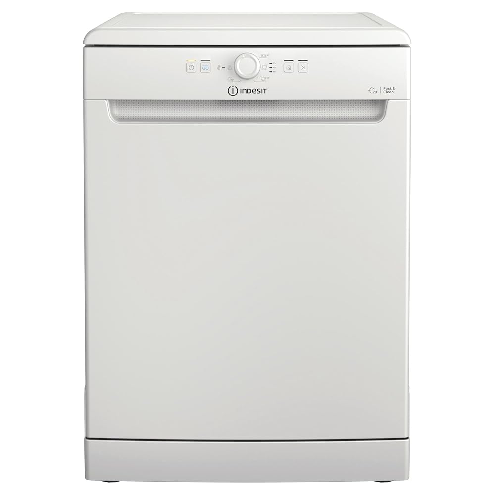 Indesit Push and Go D2F HK26 UK 14 Place Setting Dishwasher - White