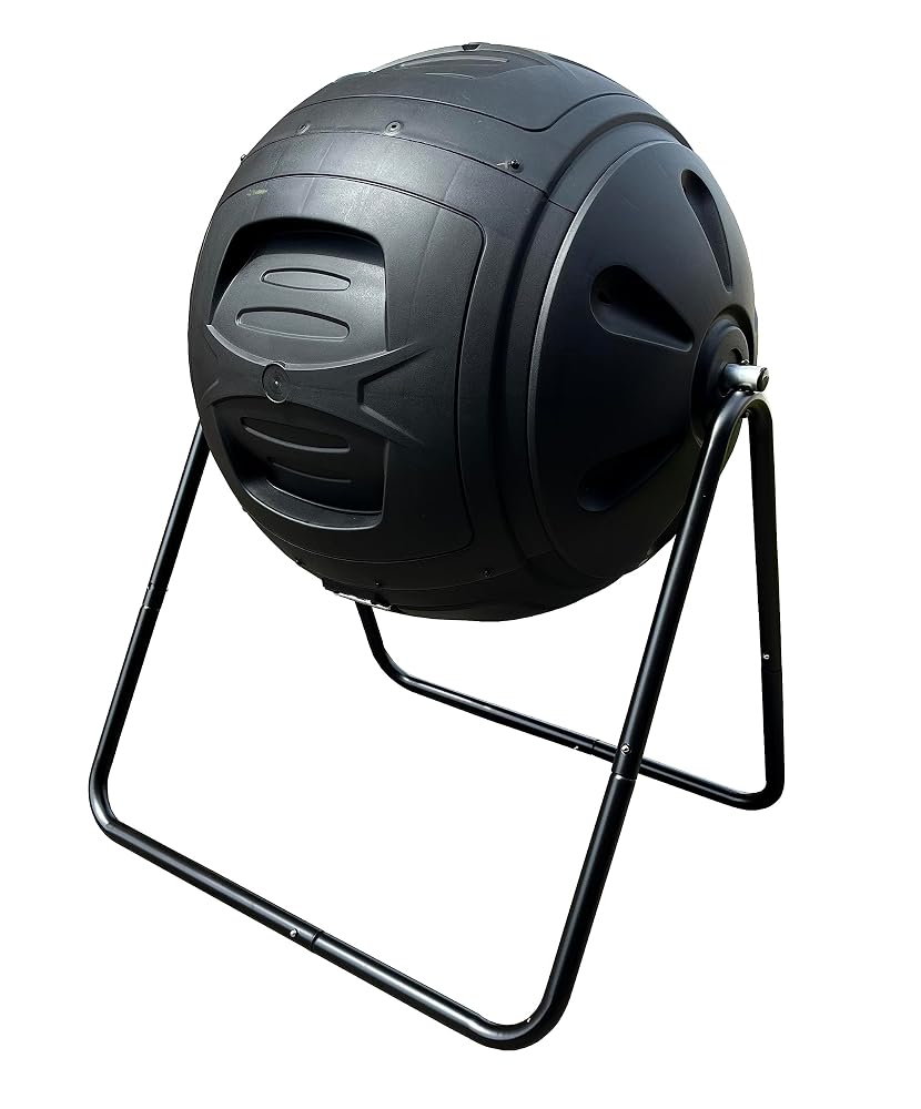 Selections 130 Litre Heavy Duty Garden Compost Tumbler Tumbling Composter