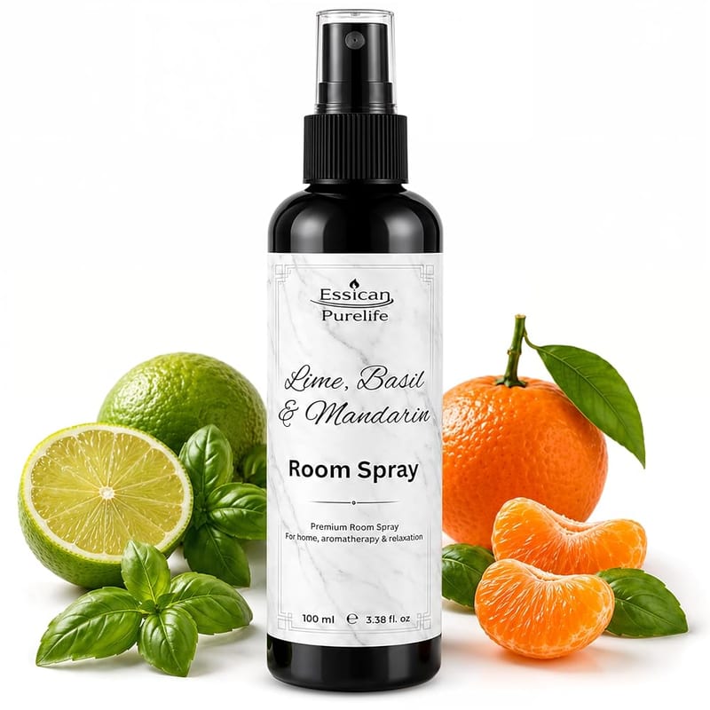 Essican Purelife Room Spray - Lime, Basil & Mandarin, 100ml