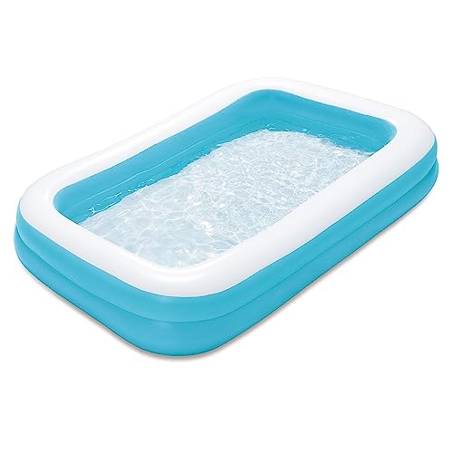Summer Waves Pool, Inflatable Pool, Family Pool, Garden Pool, Rectangular Children's Pool, 3.05 m x 1.83 m x 46 cm
