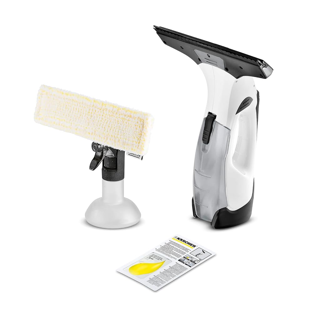 Kärcher Window Vac WV 5 Plus, Battery Running Time 35 min, Removable Battery, LED Display
