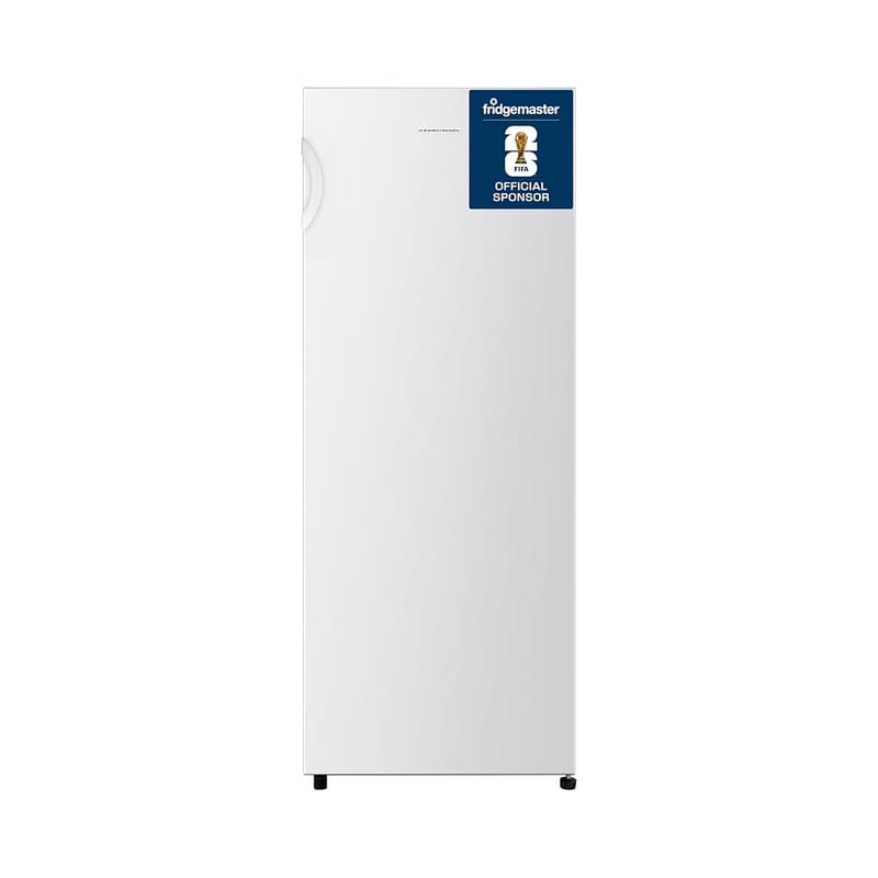 Fridgemaster MTZ55153E 165L Freestanding Upright Freezer - White