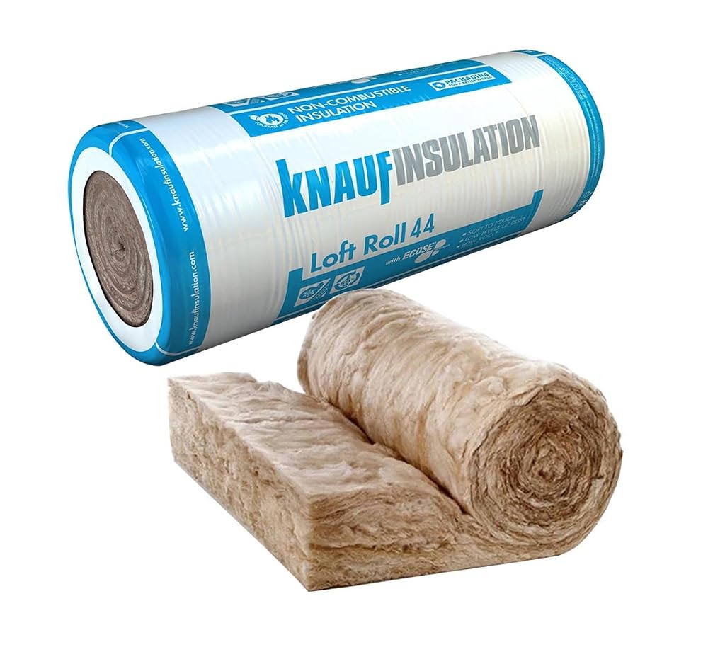 Knauf Loft Insulation Roll Floor Roof Lagging (4, 200mm)