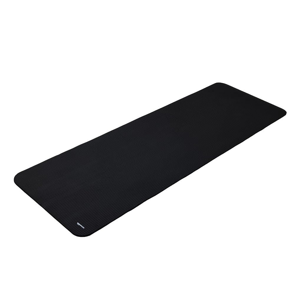 Amazon Basics Yoga Mat, Non Slip, Extra Thick, for Pilates, Exercise