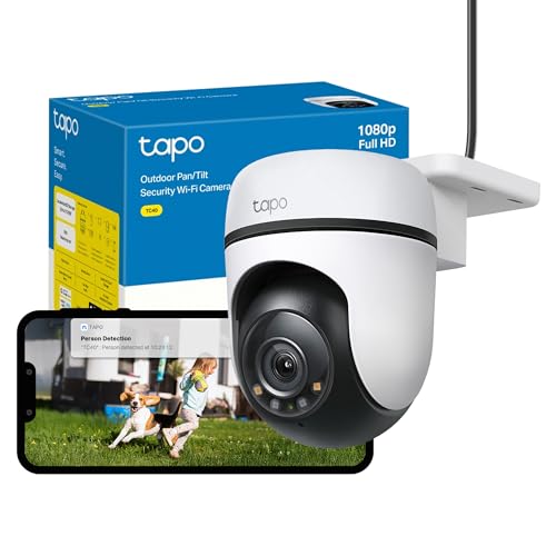 Tapo TC40 Full HD Pan/Tilt Outdoor Security Camera CCTV Camera 360° View