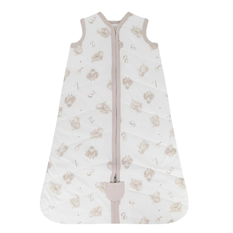 Label Cutters Baby Sleeping Bag Tog 1.5 Premium Wearable Blanket, Sizes 0-24M, Organic Cotton, Pink Floral