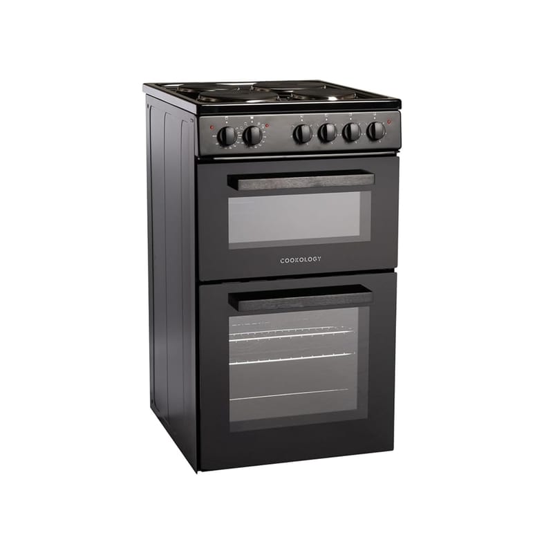 Cookology Twin Cavity Electric Cooker, 60cm Freestanding