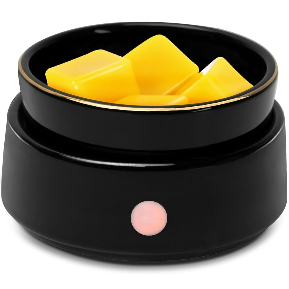 Wax Melt Warmer Candle Warmer Electric 4-in-1 Ceramic Wax Melter Burner for Scented Wax, Candle Jars, Essential Oil