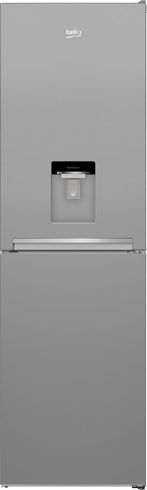 Beko CFG4582DS 182cm High 50/50 Frost Free Fridge Freezer - Silver