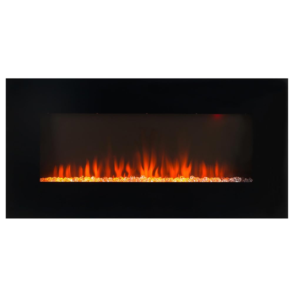 Beldray Phoenix Smart Wall Fire, WiFi App Control, 2000W