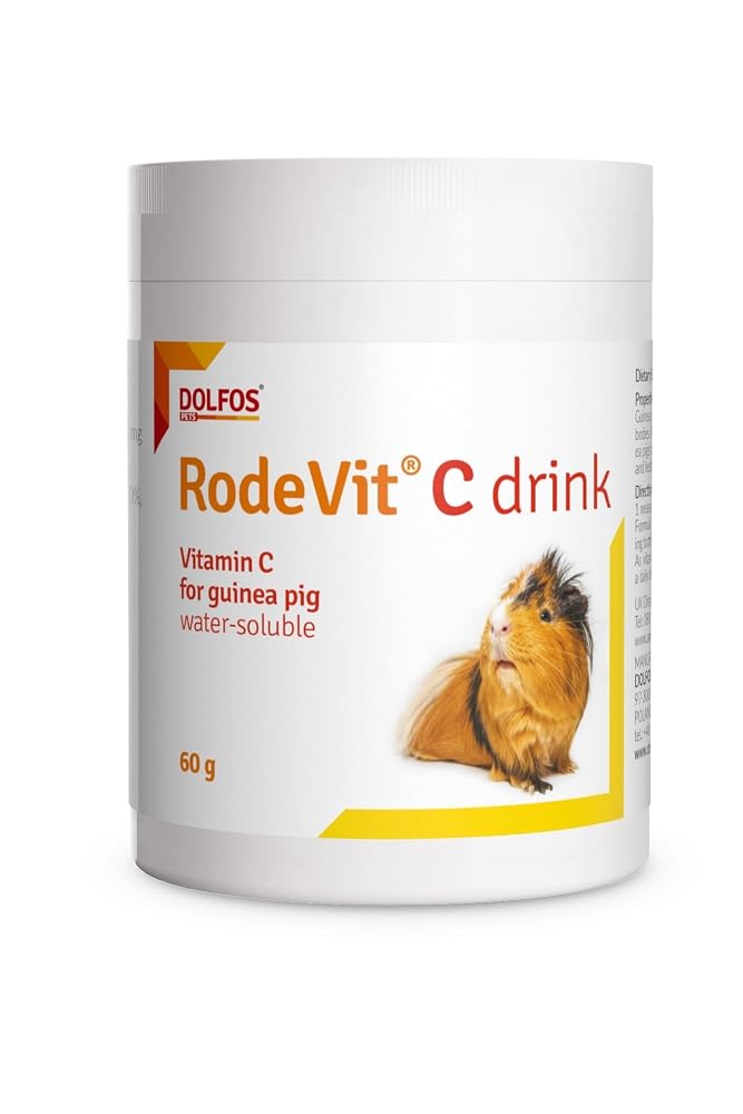 RodeVit Water-Soluble Vitamin C Supplement for Guinea Pigs, 60g Powder