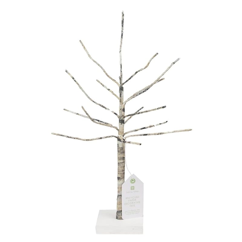 Talking Tables Recycled Paper Easter Tree Table Centrepiece with Bendable Branches, Eco Friendly, Reuse Again at Christmas, 40cm
