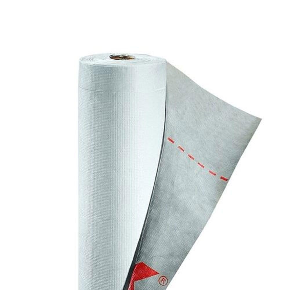 ABS Breathable Membrane 100GSM Roofing Felt – 1m x 50m Roll | Roof Felt Underlay for Sheds, Slated & Pitched Roofs | Breathable Roofing Membrane for Use Beneath Tiles