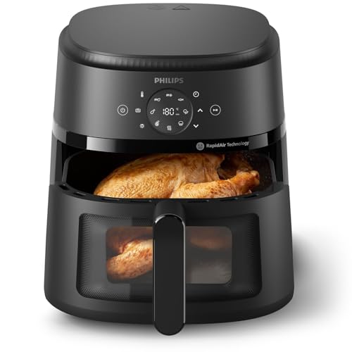 Philips Air Fryer 2000 Series Single basket 6.2L with Viewing Window