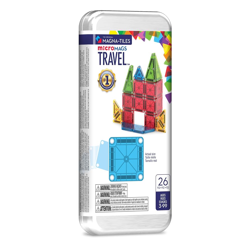 Magna-Tiles microMAGS 26-Piece Travel Set