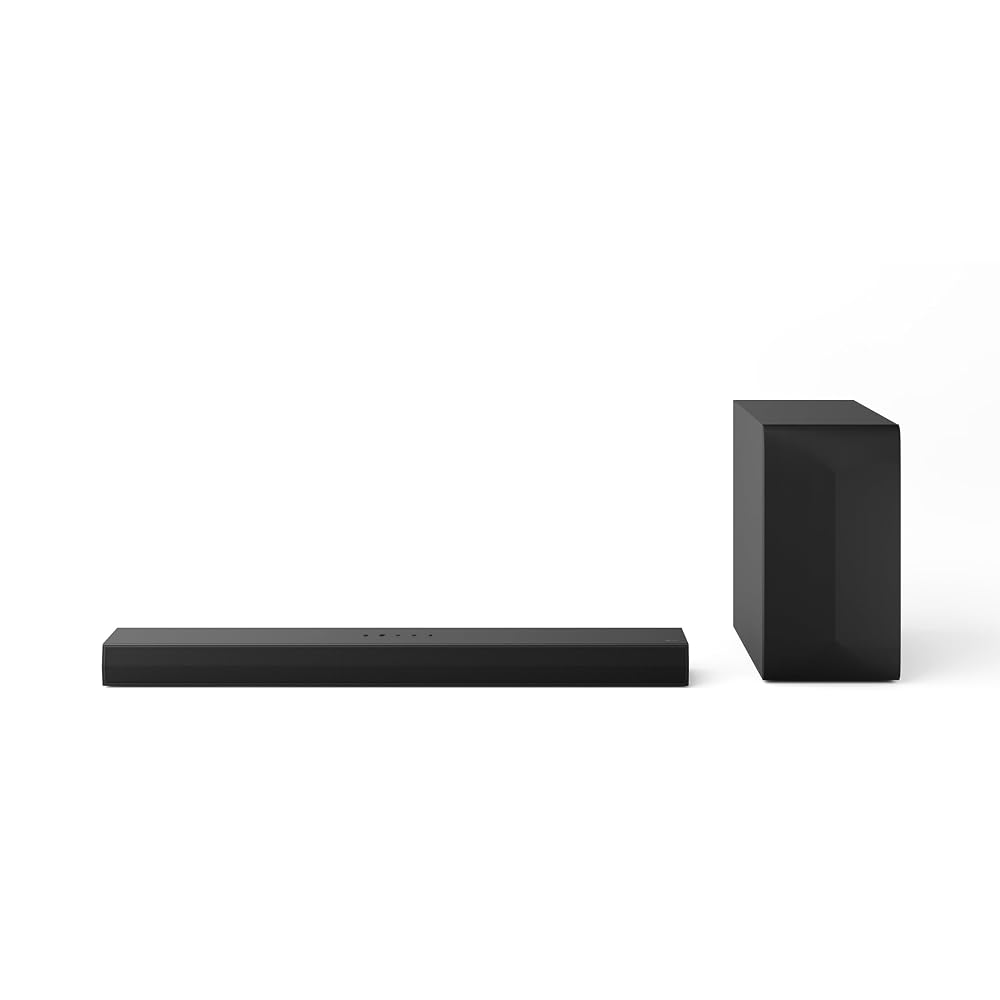 LG US40T Bluetooth Soundbar with Wireless Subwoofer, 2.1 Channel, 300W, AI Sound Pro