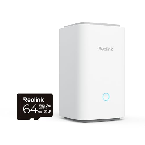 Reolink Home Hub All-in-one Centre, Alarm CCTV System + 64GB microSD Card