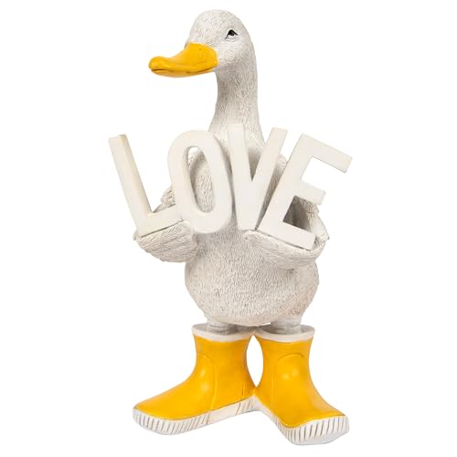 The Leonardo Collection Quackers Duck Love Home Decor Figurine