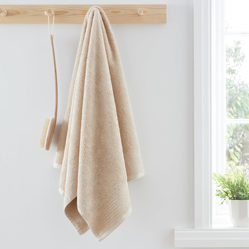 Bianca Egyptian Cotton 50 x 85cm Hand Towel, Natural