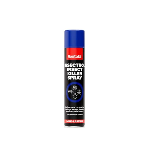 RENTOKIL Insectrol Insect Killer Spray - Long Lasting Control - 300ml