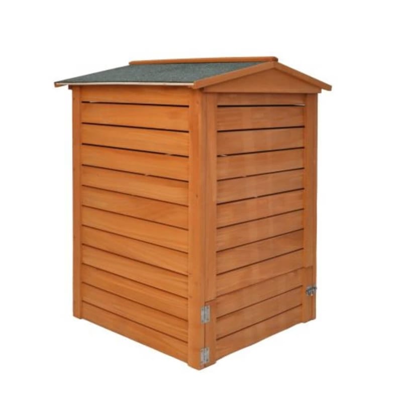 Wooden Beehive Composter, 288L, Dual-Access Design
