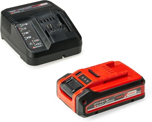 Einhell 18V 4.0Ah + Lithium-Ion Battery and Charger Set Battery Starter Kit