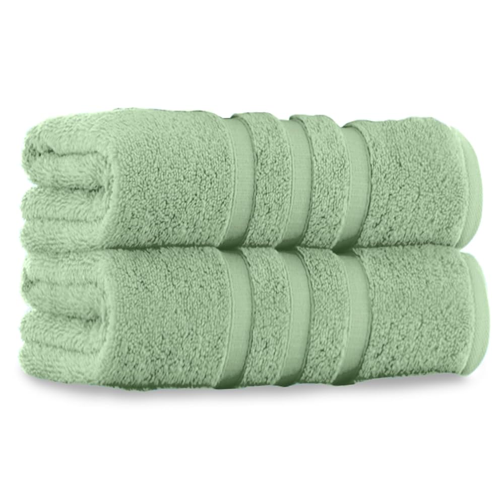 GC GAVENO CAVAILIA 550 GSM Pack of 2 Large Bath Sheets, 100% Cotton