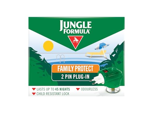 Jungle Formula Indoor Mosquito Killer Plug-in, Up to 45 Nights