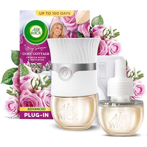 Airwick Air Freshener Plug In Diffuser Twin Refill, Room Air Freshener, Winter Berry Wonderland, 2 x 19ml