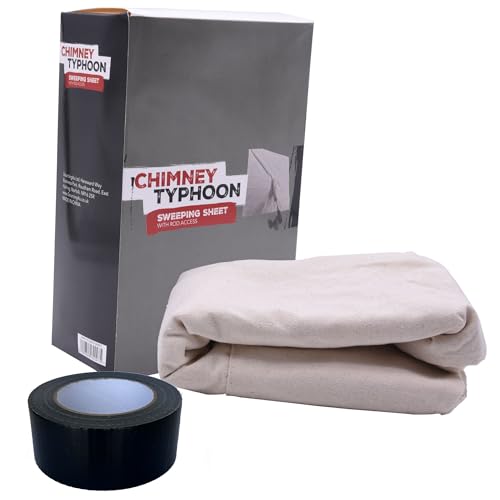 Chimney Typhoon Power Sweeping Accessories S4U® (Dust Sheet with Tape)