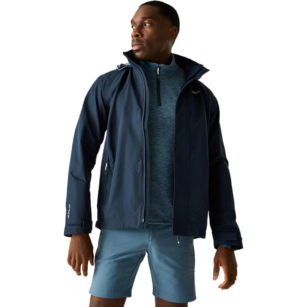 Regatta Mens Matt Outdoor Active Jacket, Waterproof Shell, Breathable & Durable