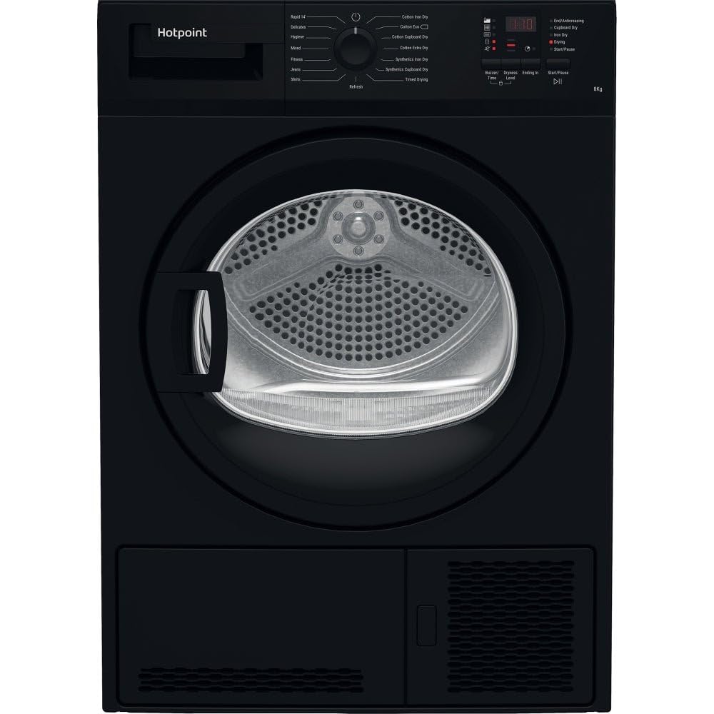 Hotpoint CHDC82WWGDUK 8kg Freestanding Condenser Tumble Dryer with Sensor Drying - White