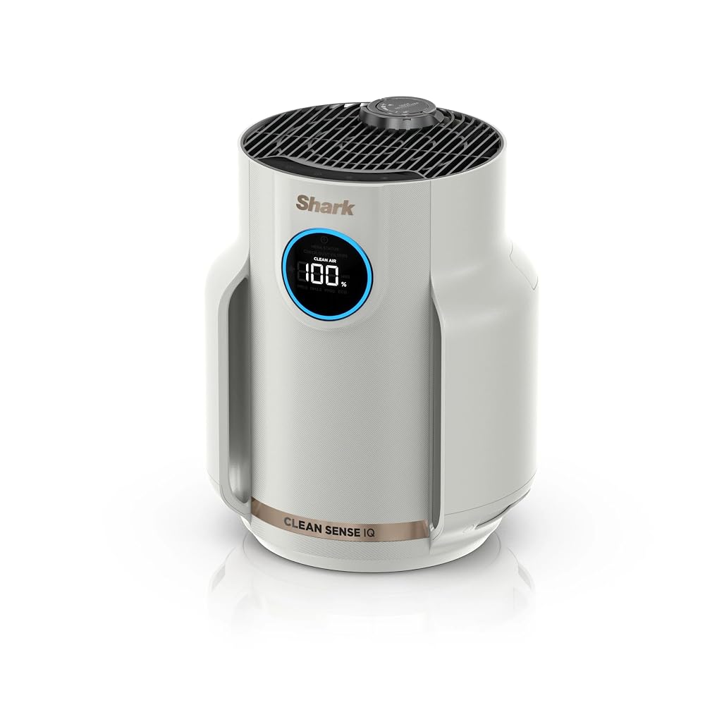Shark NeverChange5 Air Purifier for Home, Bedroom & Office, 5-Year Filter Life, Dove HP072UK