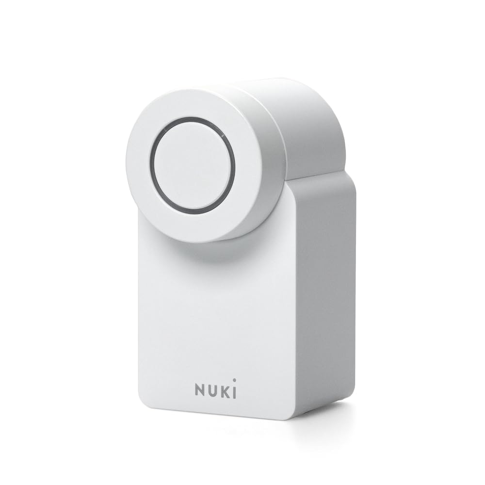 Nuki Smart Lock Go (2025), Compact Keyless Entry Retrofit Lock, App and Auto-Lock Control