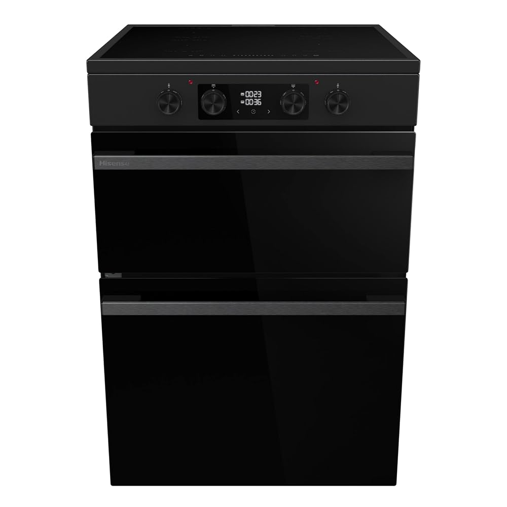 Hisense Hi6 Max HDCEIT6C20B 60cm Electric Cooker with Induction Hob - Jet Black