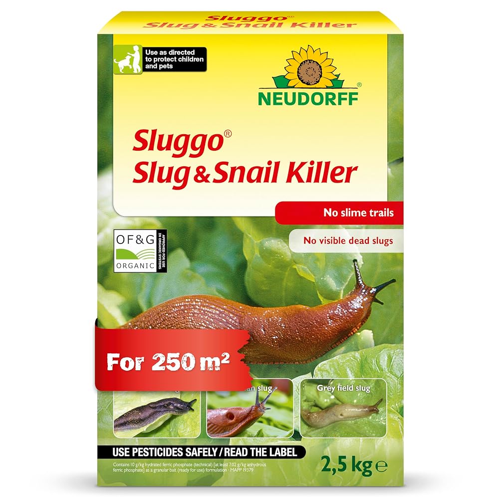 Neudorff Sluggo Slug & Snail Killer, 2.5kg