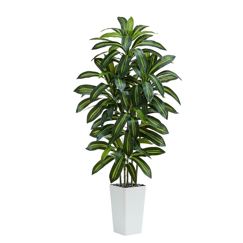 TNGGNT Artificial Plants Dracaena Tree 6FT, Fake Dragon Tree in Pot for Home Office Living Room Decoration