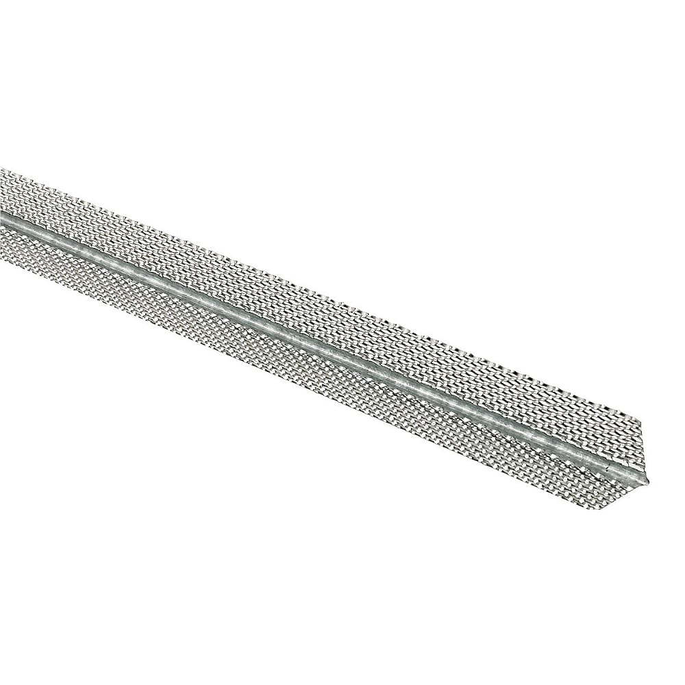 (Pack of 50) Mini Mesh Plaster Beads 2.4m - Plasterboard Drywall Thin Coat Angle Beads