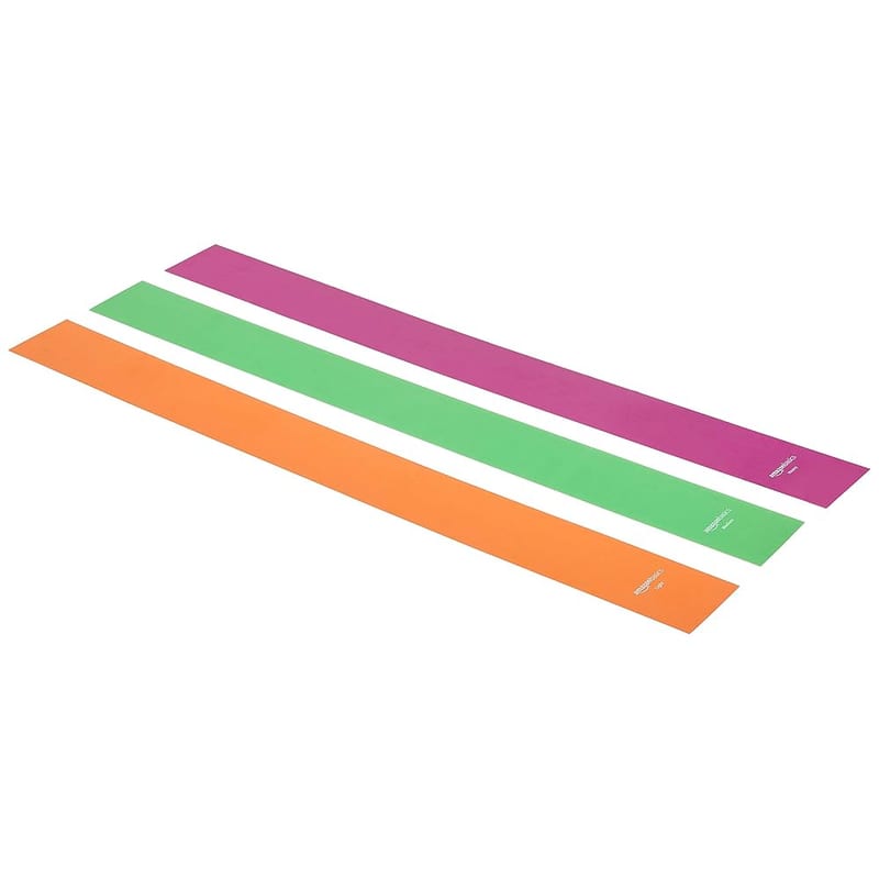 STRAVYA Resistance Bands Set of 5, Elastic Exercise Bands with Carry Bag