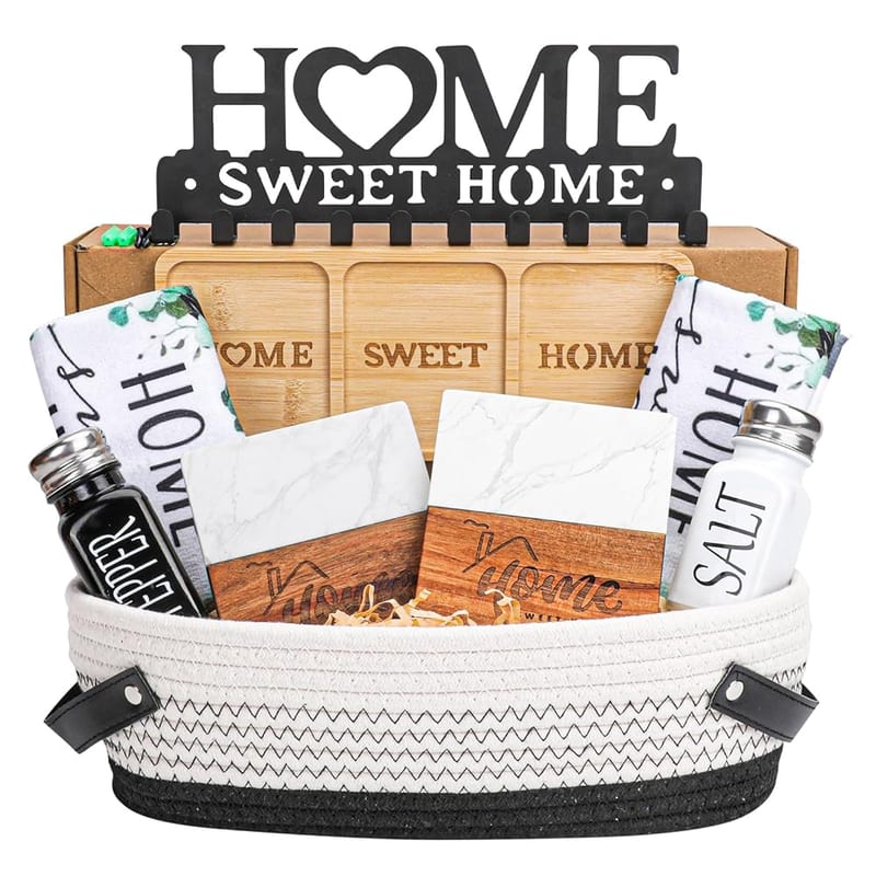 New Home Gifts, Housewarming Gifts for New Home, Housewarming Baskets for Couples, First House Gift Ideas