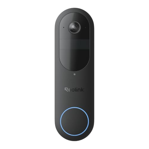 Reolink Doorbell Camera Wireless 2K 4MP, Battey Viedo Doorbell (2nd Gen)