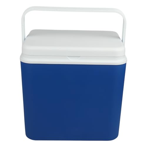 Jolie Max 30L Insulated Cool Box – Lightweight Portable Ice Cooler with Handle & Lid – Durable Food-Grade Plastic – Keeps Food & Drinks Hot or Cold – Ideal for Camping, BBQ, Travel, Outdoor (BLUE)