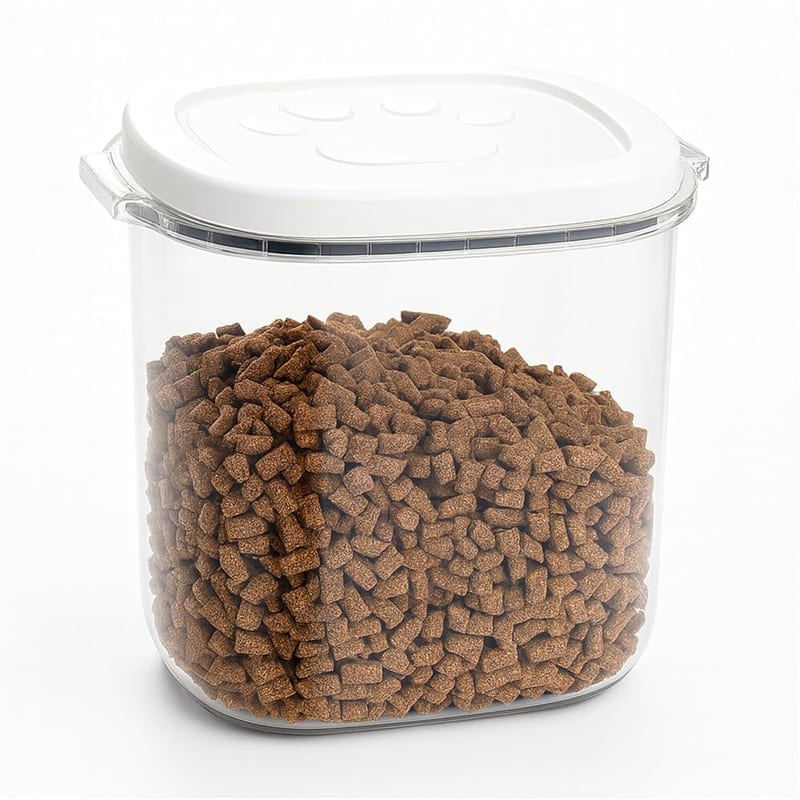 Thrink Pet Food Storage Container, Large Food Storage Bin for Dogs, Cats & Small Animals, Airtight 10L