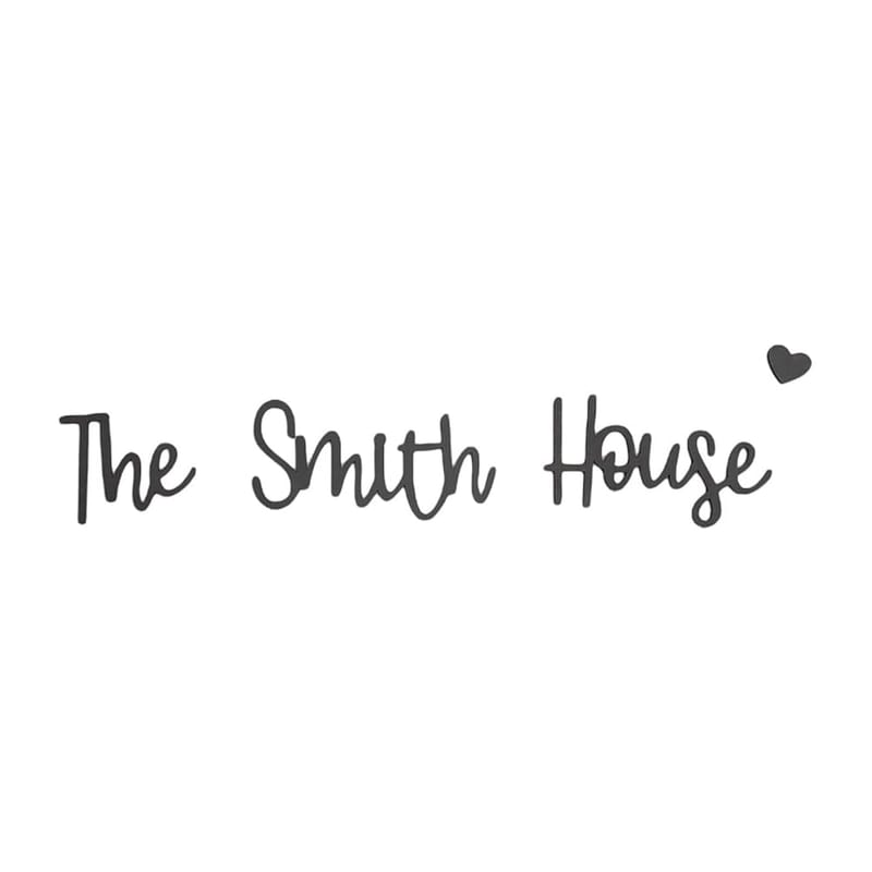 Personalised Family Name House Sign – Custom Wooden Surname Plaque, Rustic Indoor Home Wall Décor
