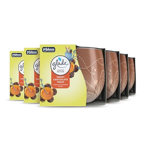Glade Plug In Air Freshener Refill, Electric Scented Oil Room Air Freshener, Sweet Chocolate