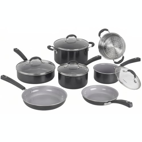 Cuisinart Ceramica® XT 11-Piece Ceramic Cookware Pots & Pans Set