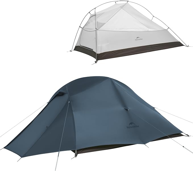 Naturehike Cloud Up 3 Person Camping Tent, Waterproof Windproof Camping